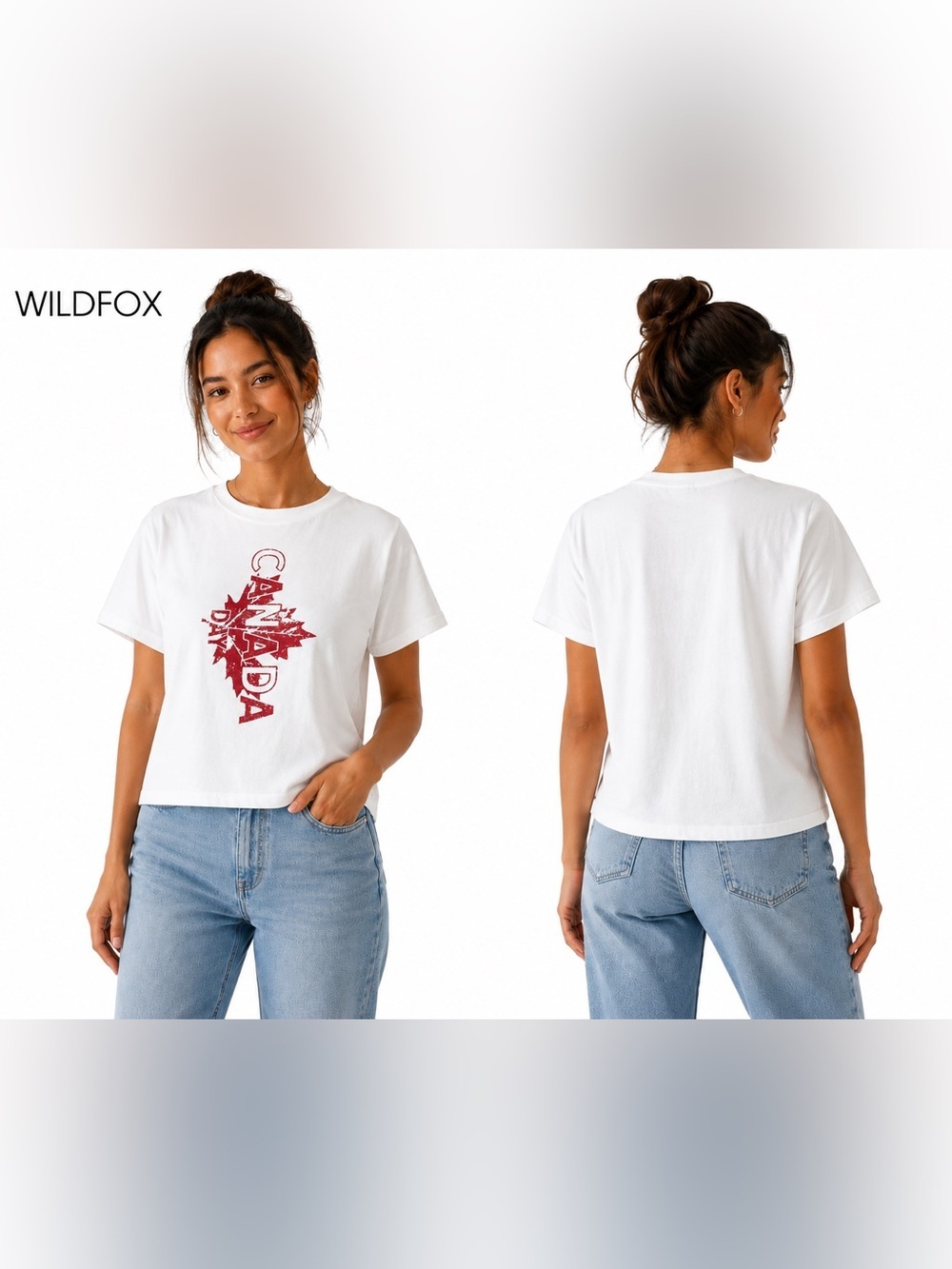 Wildfox Happy Day Canada Graphic Tee NWT Small granola girl Toronto